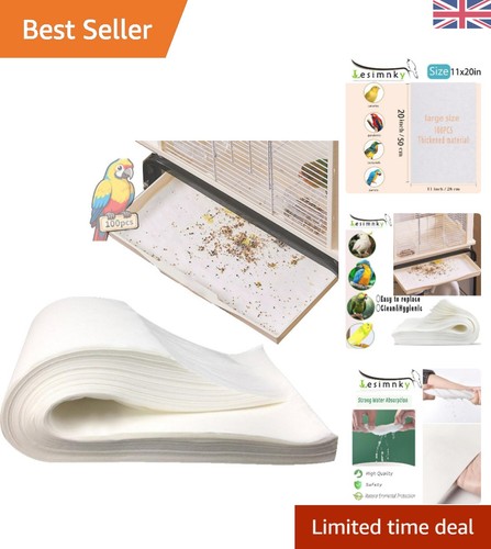 Absorbent 11x20in bird cage - bird,