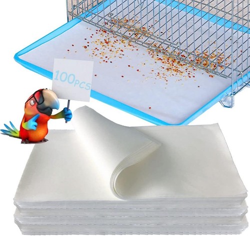 100pcs bird cage liner papers - bird,