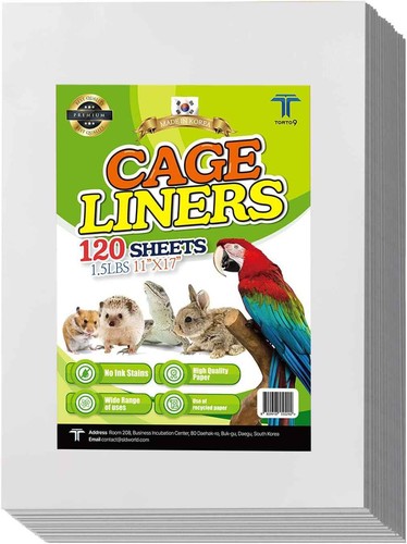 Bird cage liner sheets acid - bird,