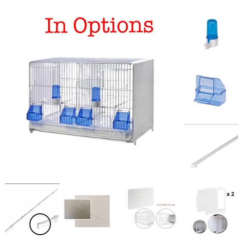 Double breeding cage - cage, 58cm